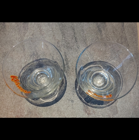 2 Kahlua cocktail glasses, EUC - Picture 2 of 4